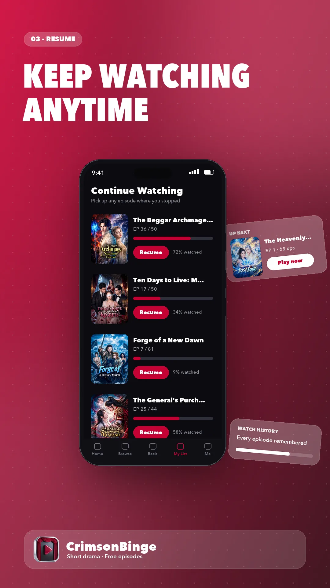 CrimsonBinge screen 5